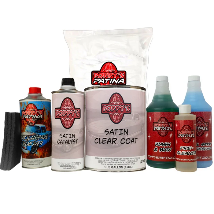 “Satin" Clear Coat (1.25 gal) Kit (Spray On) - Image 3
